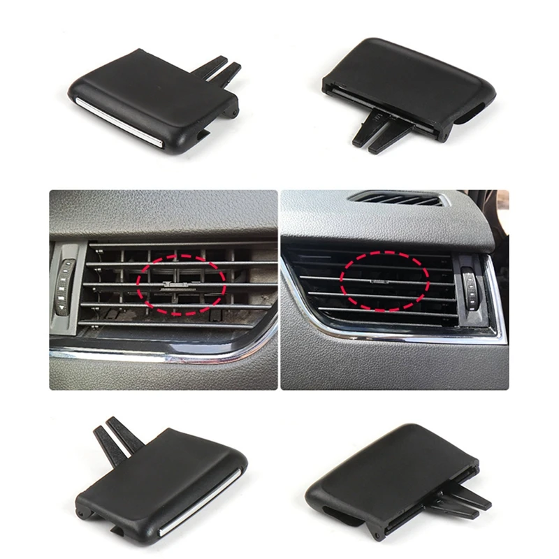 For Skoda Octavia Air Conditioning Vent Toggle Piece Outlet Card Clip Wind Direction Plectrum Knob 14-19