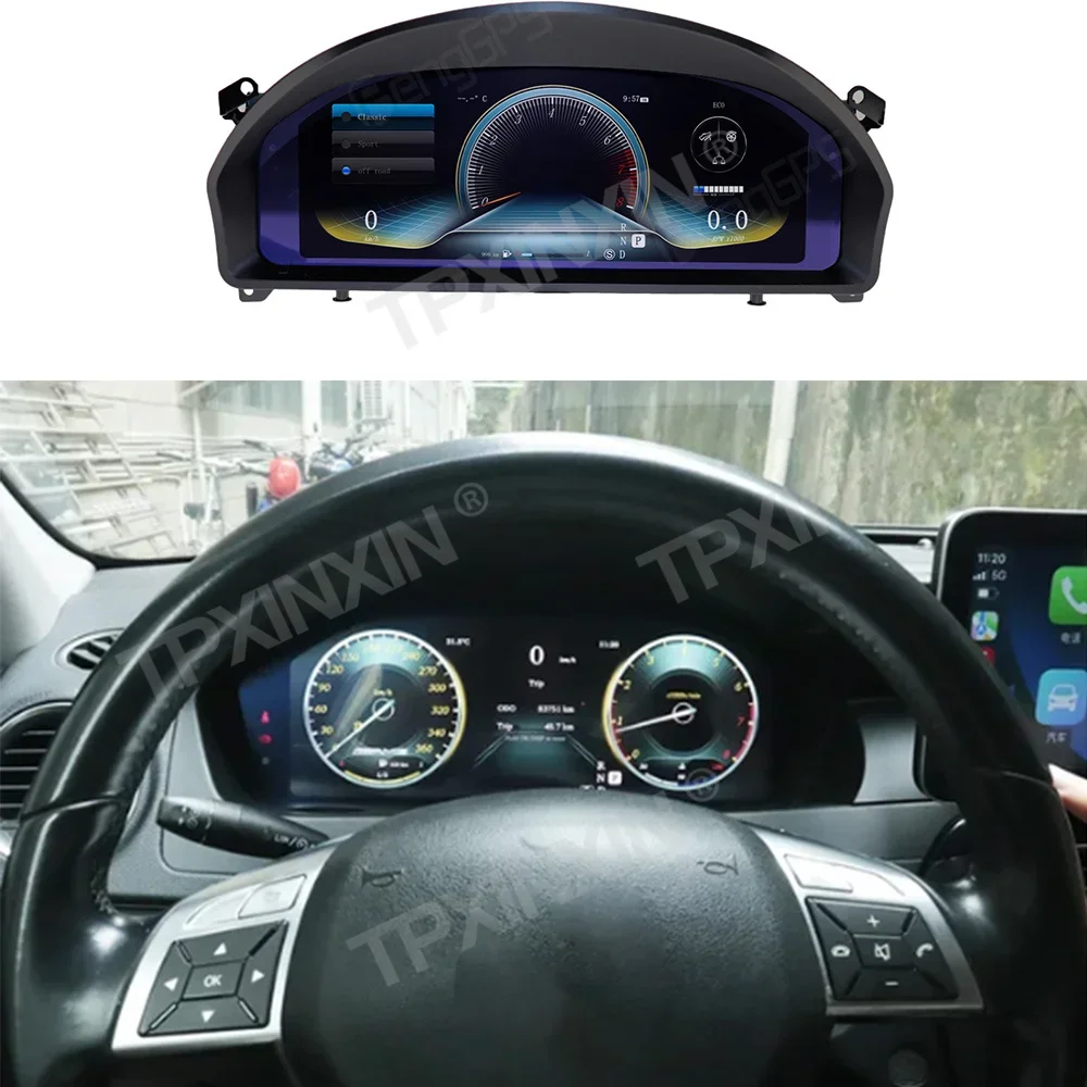 

Digital LCD Virtual Cluster Cockpit Android For Benz E Coupe W207 C207 W204 2010 2011 2012~2015 Dashboard Panel Speed Meters