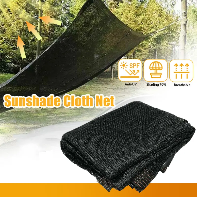 

Sunshade Net Sun Shading Mesh Cloth with Eyelets Multifunctional Used for Greenhouses Outdoor Plants Flowers and Pet Houses