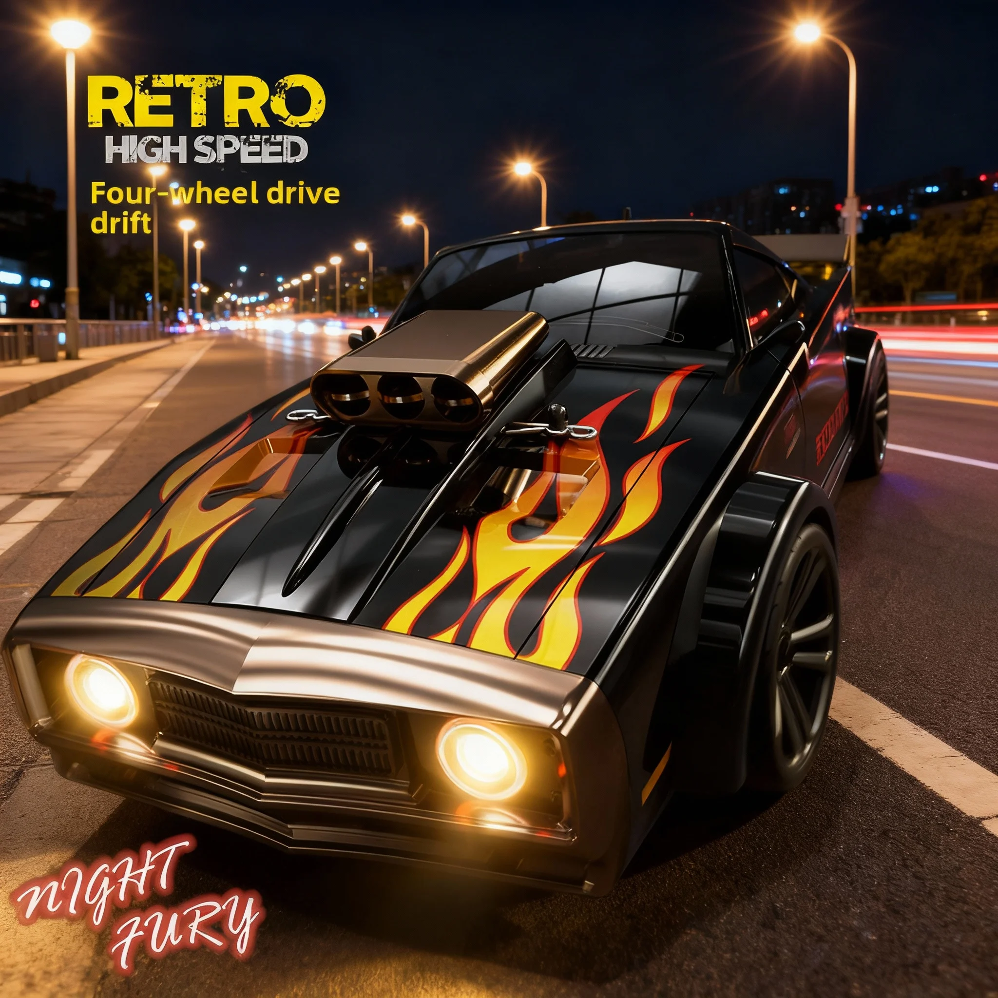 

1:16 50KM/H 16301 RC Car LED Light 4WD With 2.4G Remote Control Muscle Cars High Speed Drift Racing Vehicle for Kids Wltoys Toys