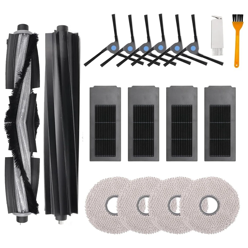 

1Set Replacement Accessories Kit For Ecovacs Deebot X2 / X2 Omni / X2 Pro / DEX86 Vacuum Cleaner Replacement Parts, Main Brush