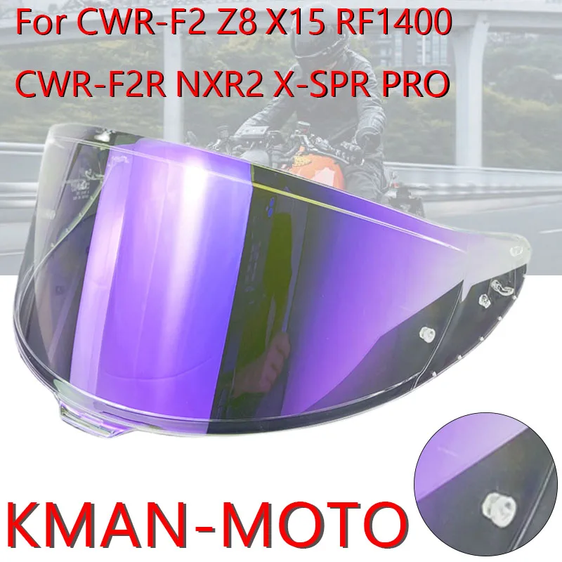 

RF1400 helmet windshield for Shoie Z8 CWR-F2 NXR2 Viseiras Capacete Moto Sun Visor uv protection Visor lentes para casco de moto