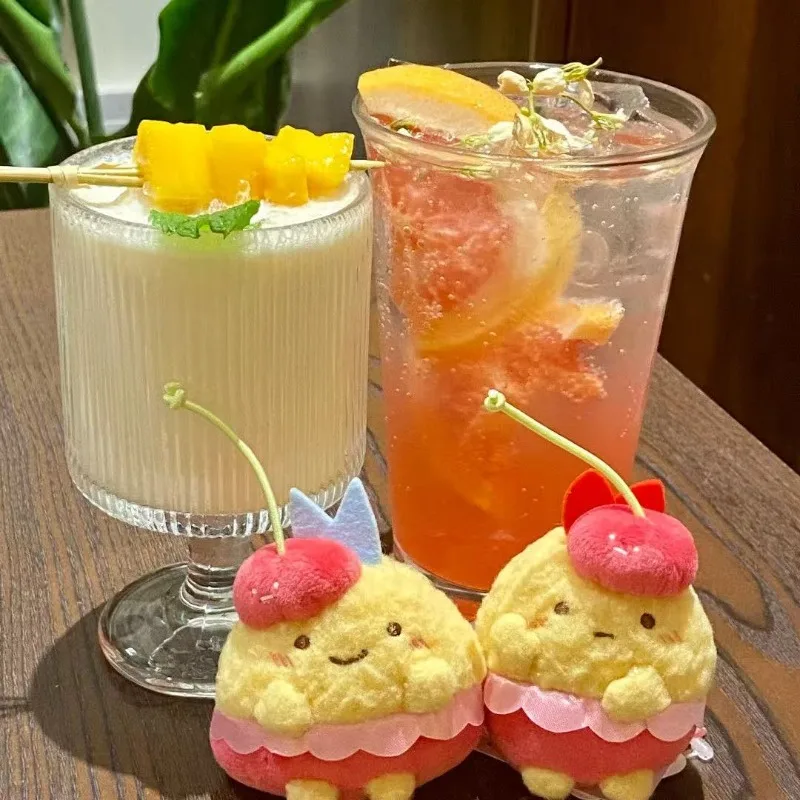 Japanese Cherry Sumikko gurashi Plush Doll Toys Keychain Anime SAN-X Sumikkogurashi Fried Shrimp kawaii Stuffed Toys Pendant