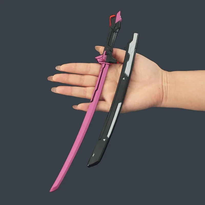 Valorant EX.O Edge – couteau d'arme mêlée, 30cm, périphérie de jeu, épée en métal, modèle d'arme, ornement de bureau, décoration, artisanat, cadeaux, jouets