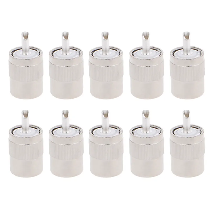 1-10Pcs PL259 Uhf M…