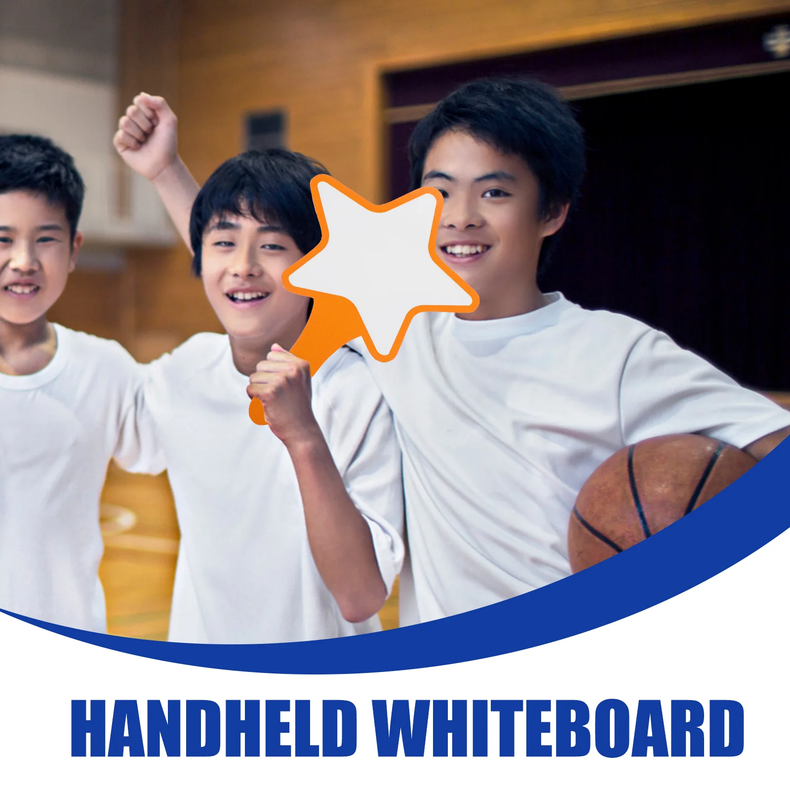 2 Pcs Rewritable Scoreboard Dry Erase Lap Boards Whiteboards Blank DIY Paddles Small Handheld Celebrity Portable for Game