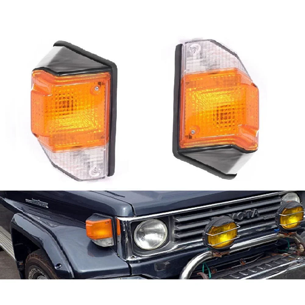 

Turn Signal Light Indicator Repeater Flasher Corner Light lamp For Toyota Landcruiser 70 Series 1985 1986 1987 1988 1989-1999