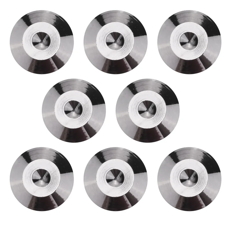

T82C Hot Sale-32PCS Metal Shockproof Foot Spikes Pads Stands Mats For Speakers CD Players Turntable Amplifier DAC Recorder Feet