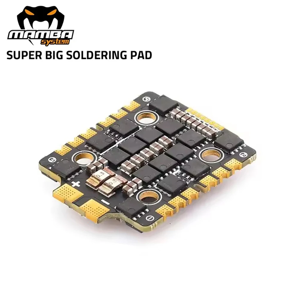 

DIATONE MAMBA 5 Reactor 66 ESC BLHeli32 4IN1 ESC 66A 6S 24 - 128K Dshot300/600/1200 20X20MM For RC FPV Drone