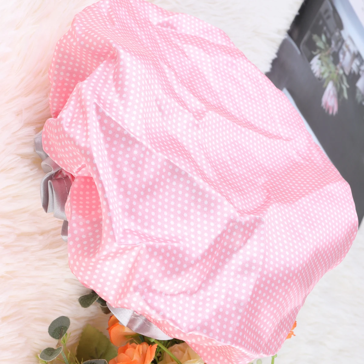 

2Pcs Eva Bathing Caps Waterproof Hair Protective Caps Adults Shower Makeup Facial Beauty Salon Deep Conditioning Use