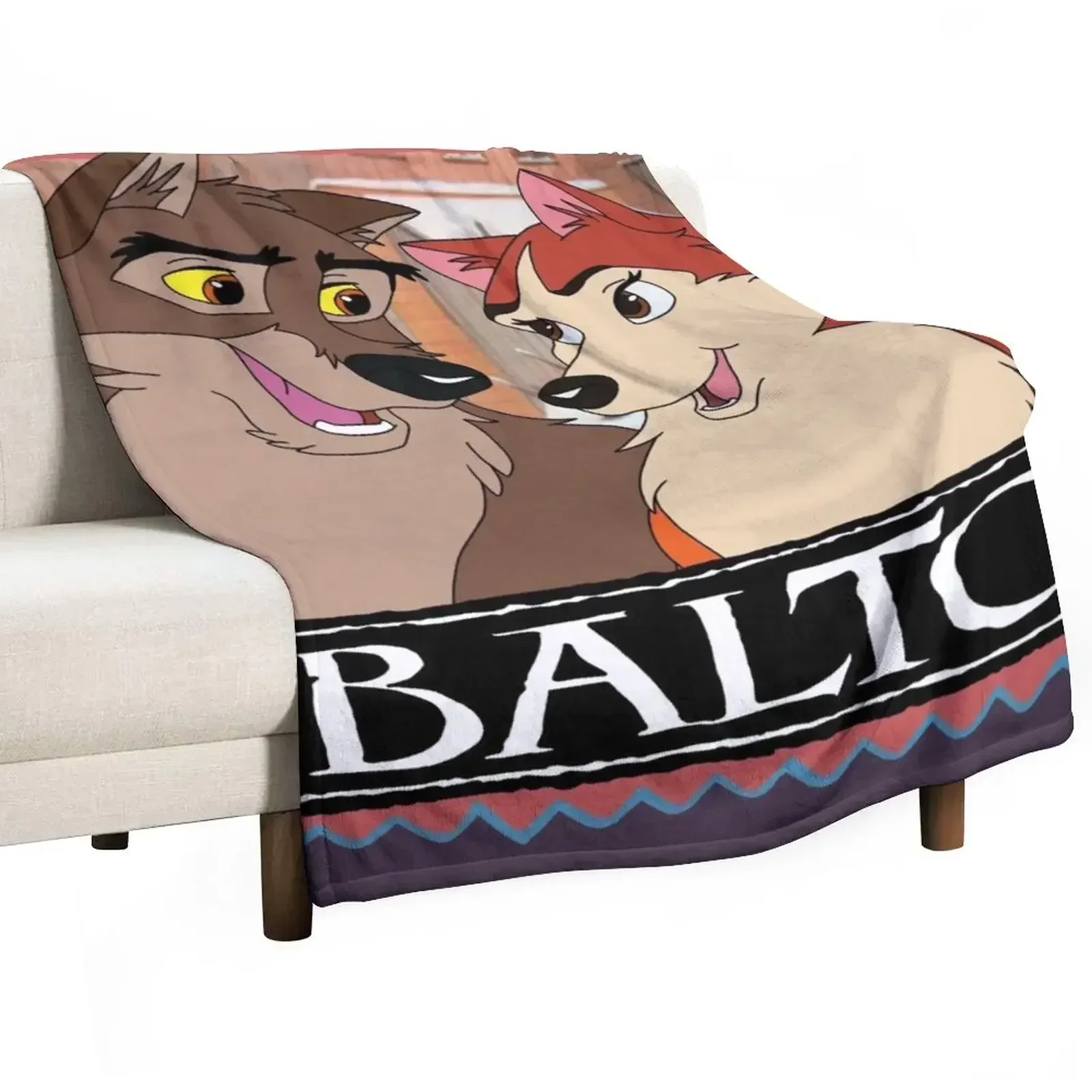 Balto And Jenna Throw Blanket Extra Large Throw Kid'S Cute Blankets