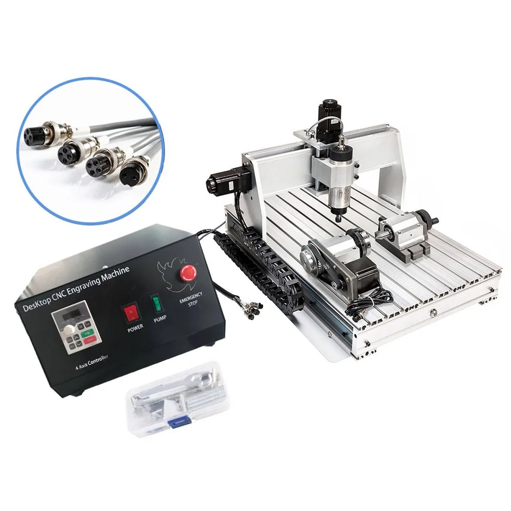 

CNC Router Machine 6040 Wood Working CNC with 800W Spindle Motor 60*40cm