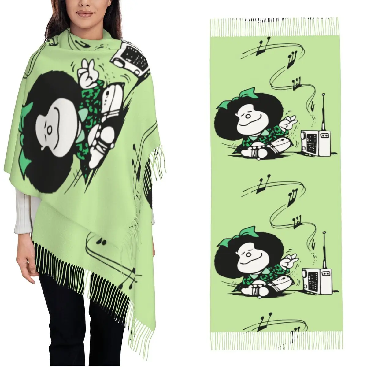 mafaldas-musica-xale-wraps-para-mulheres-quente-longo-macio-cachecol-quino-argentina-dos-desenhos-animados-pashmina-xale-lencos