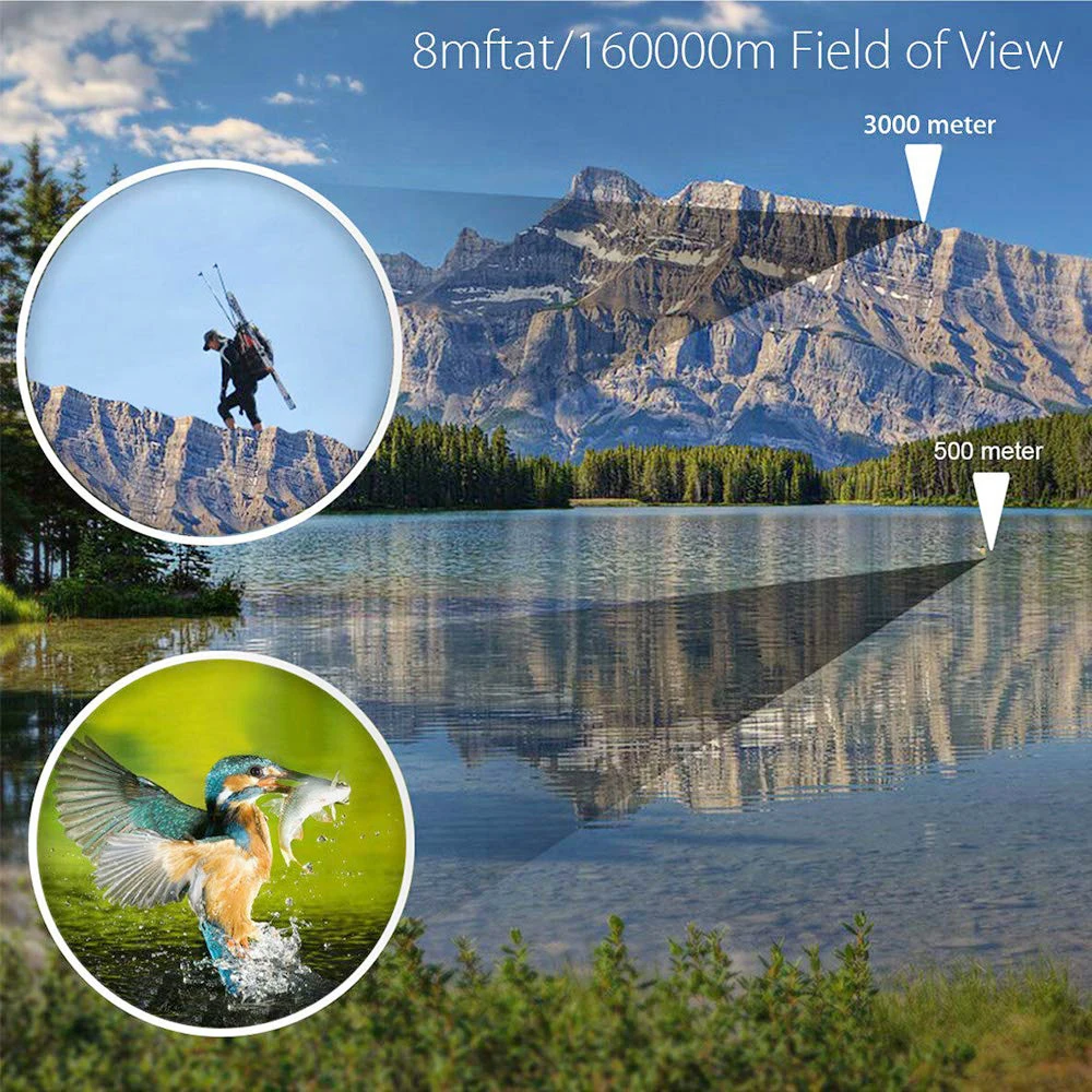 High Clarity Telescope 60X60 Binoculars 3000M Powerful Optical Lens Bak4 Prism Night Vision For Outdoor Hunting Sports Camping