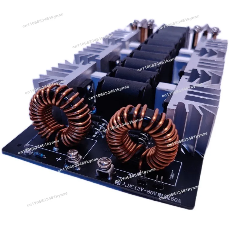 For 6 Tube ZVS High Frequency Electromagnetic Induction Heating Machine 2500 Watt Smelting Molten Gold Quenching Heat Treatment