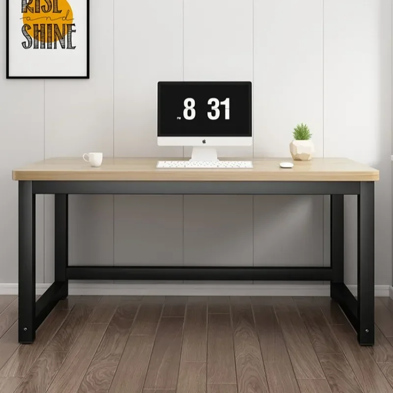 مكاتب مكتب صينية جديدة عتيقة من الخشب الداكن للألعاب طويلة مستقيمة لصياغة مكاتب الكمبيوتر ملحقات الزاوية أثاث Escritorio #5