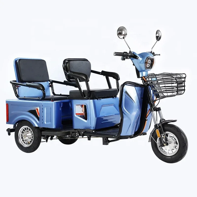 Export quality cheap electric tricycle 48V high speed cheap electric three-wheeled motorcycle