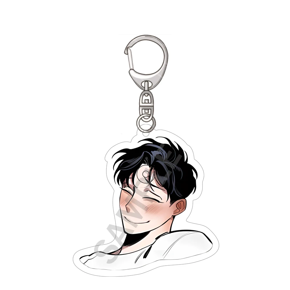New Korean Cartoon BL Manga Anime Roses and Champagne Acrylic Stand Keychains Figure Standing Desktop Display Fans Collection