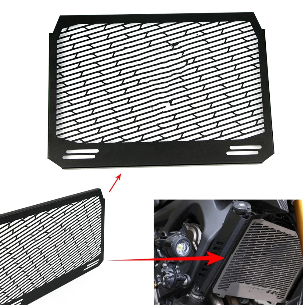 For Yamaha MT 07 MT07 MT-07 FZ-07 FZ07 2014 2015 2016 2017 2018-2022 Motorcycle Radiator Guard Grille Grill Cover Protection