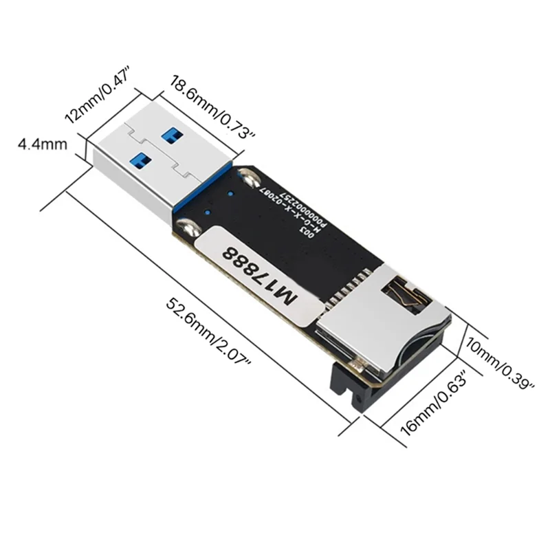 Lector de tarjetas A13E, programador de placa de Control principal DIY, artículo EMMC-ADAPTER V2, accesorios para lector de tarjetas