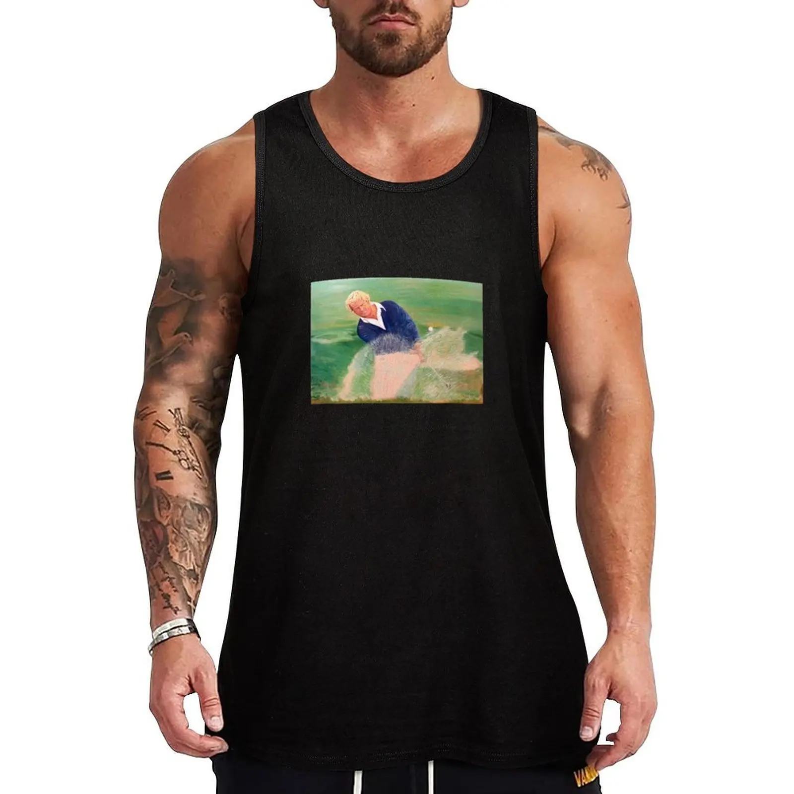 Jack Nicklaus - ChrisLionHeart Tank Top Moisture Wicking Tank Top Anti Sweat Workout Shirt