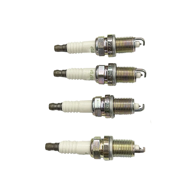 4pcs Car Spark Plugs for Honda/Cruze/Hippocampus Familia Car Dual Iridium ZFR6FGP-7100