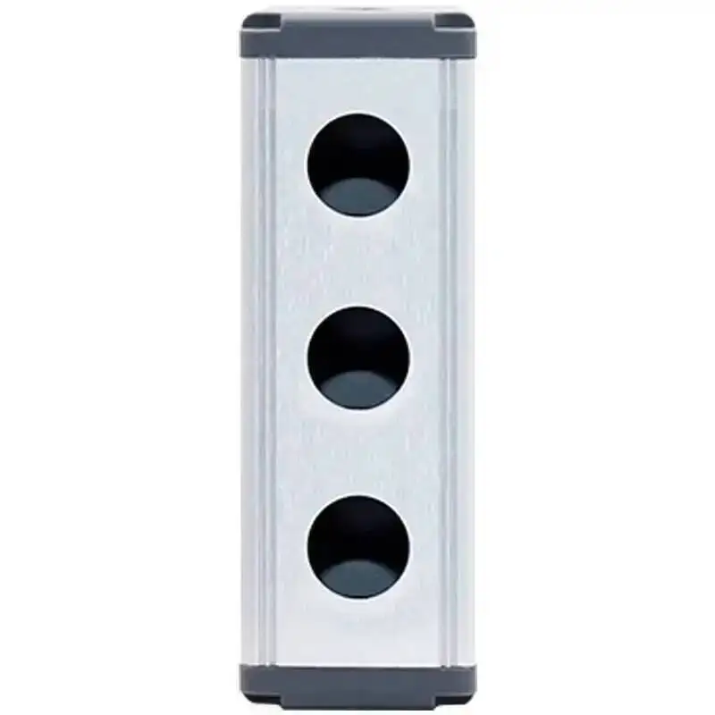 Switch Box Only For Metal Push Button 16/19/22mm Waterproof With / Without Side Lug 2/4/6 Holes Aluminum Alloy Shell 45*45