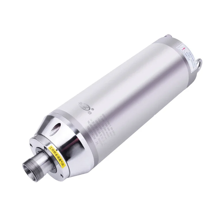 

3.2KW CNC Engraving Spindle Motor Water-Cooled Spindle Motor 4 Ceramic Ball Bearing 220V 380V Diameter 100MM ER20 Stone Carving