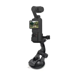 Car Suction Cup Holder Mount with Gimbal Adapter Clip Frame for DJI Pocket 3 Osmo Pocket 1/ 2 Camera  Accessories