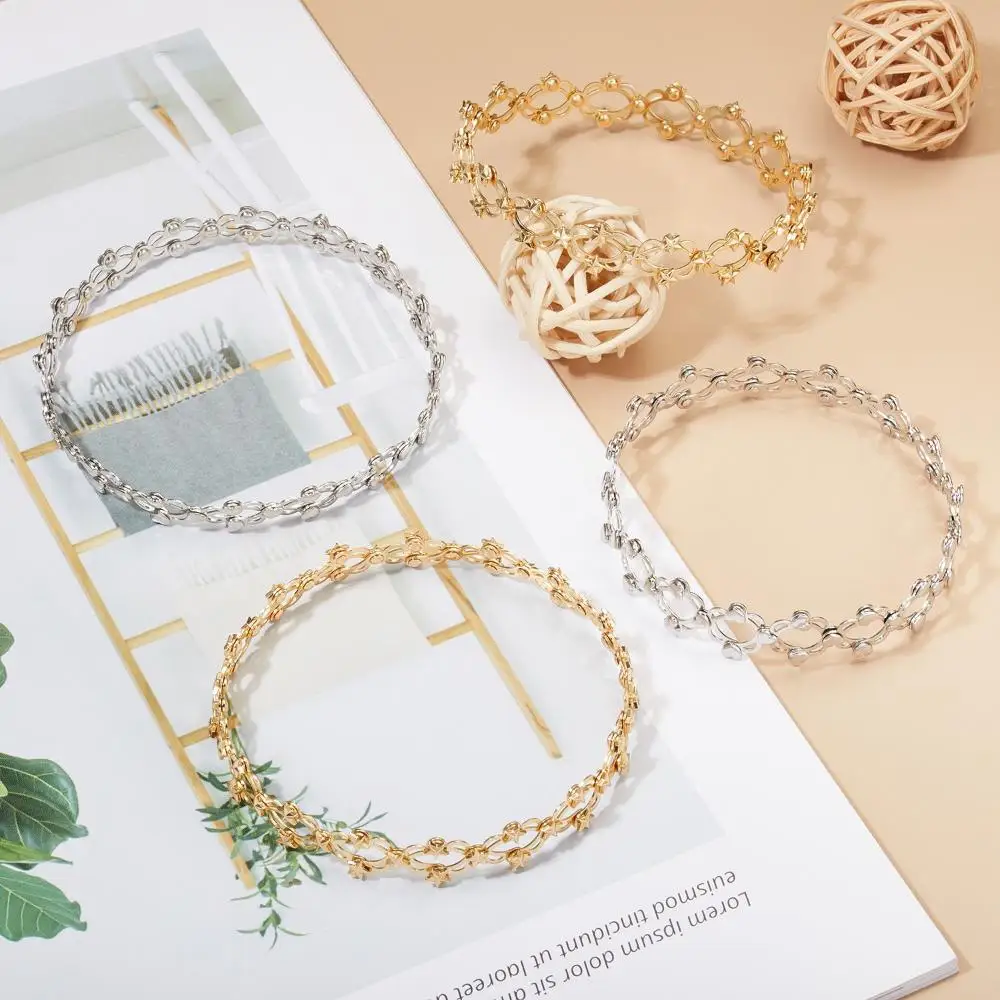 

Bangle Copper Crystal Bracelets Flexible Finger Buckle Women Jewelry Accessories Retractable Ring Bracelet 2 In 1 Ring Bracelet