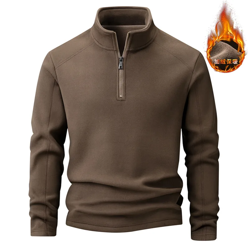 

Austrian Fleece Jacket Men's Fleece Jacket German Fleece Top Thickened High-quality Large Size