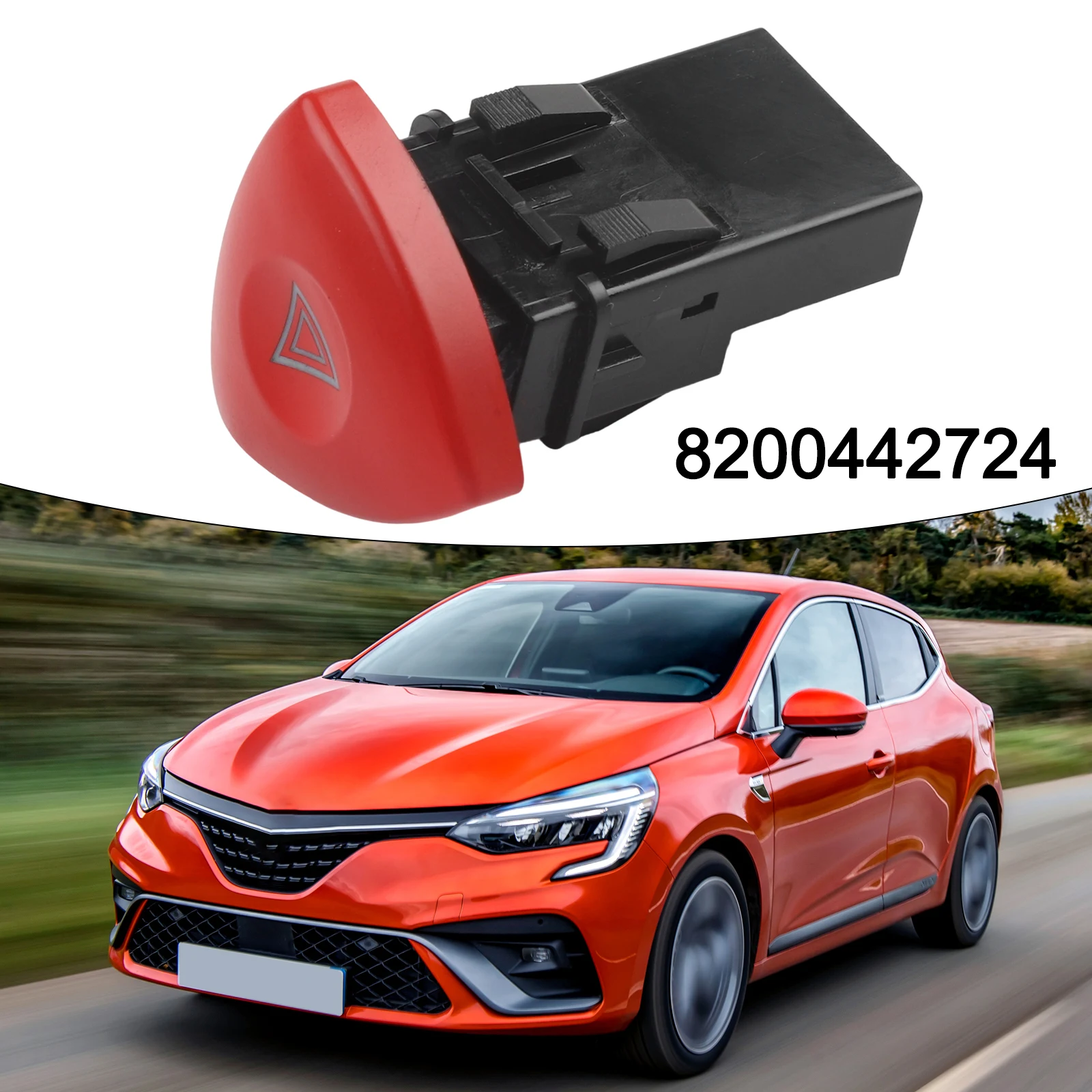 Black,Red Light Switch Car Light Switch Button Switch Button OEM Parts Factory Specifications High Reliability Brand New