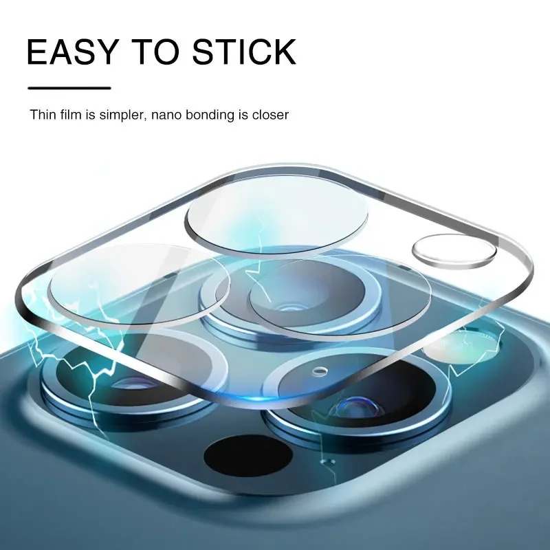 9h Tempered Glass Camera Lens Protector For IPhone 15 16 Pro Max Scratch Resistant For IPhone 15 16 Plus