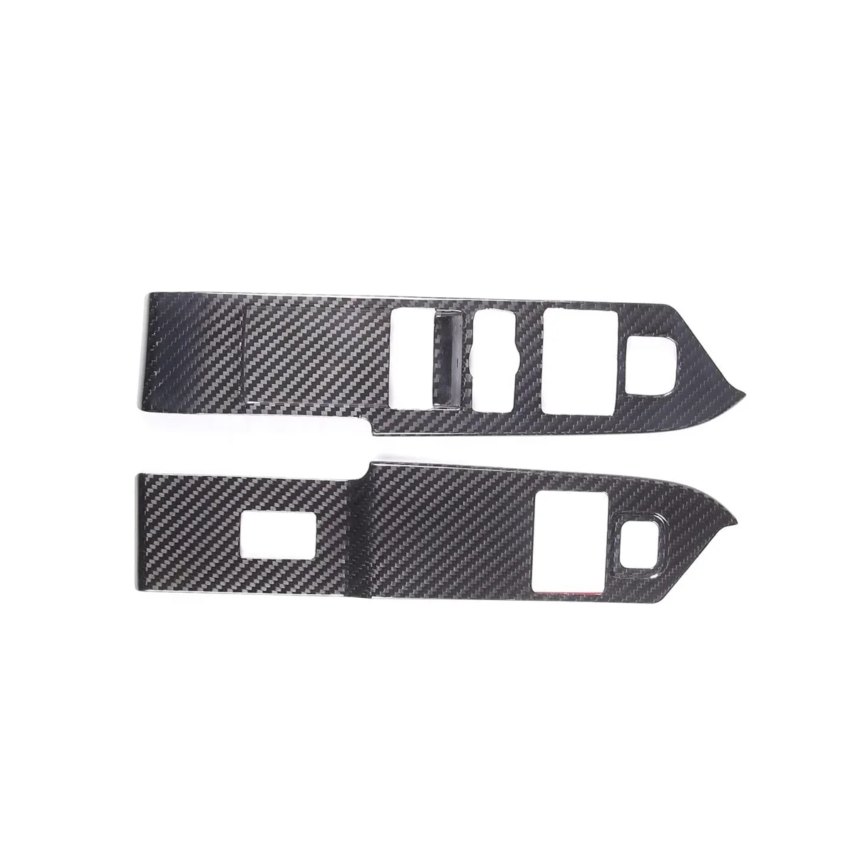 

Dry Carbon Fiber Window Lift Switch Frame Cover Trim for Land Rover Defender 90 2020-2023 LHD Interior Accessories