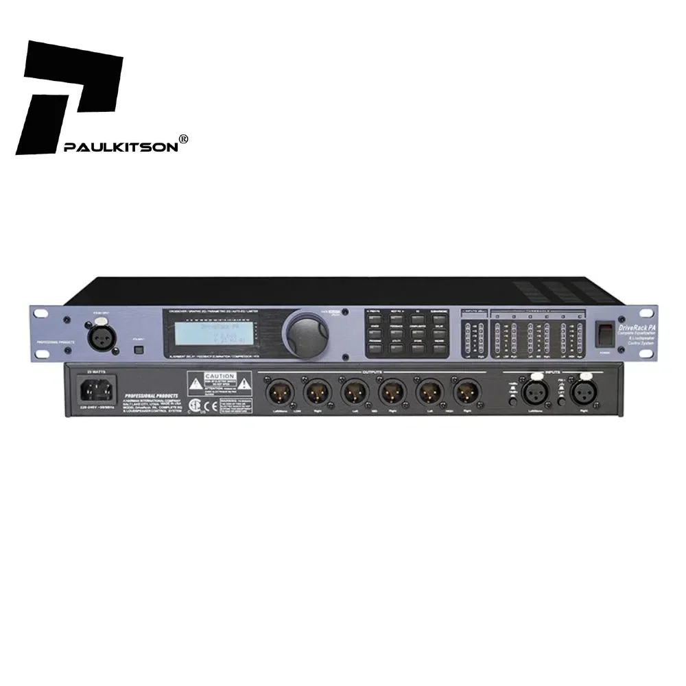 

Paulkison DBX DriveRack PA IC Dsp Audio Processor Expert Audio Signal Processor Professional DJ Audio Processor