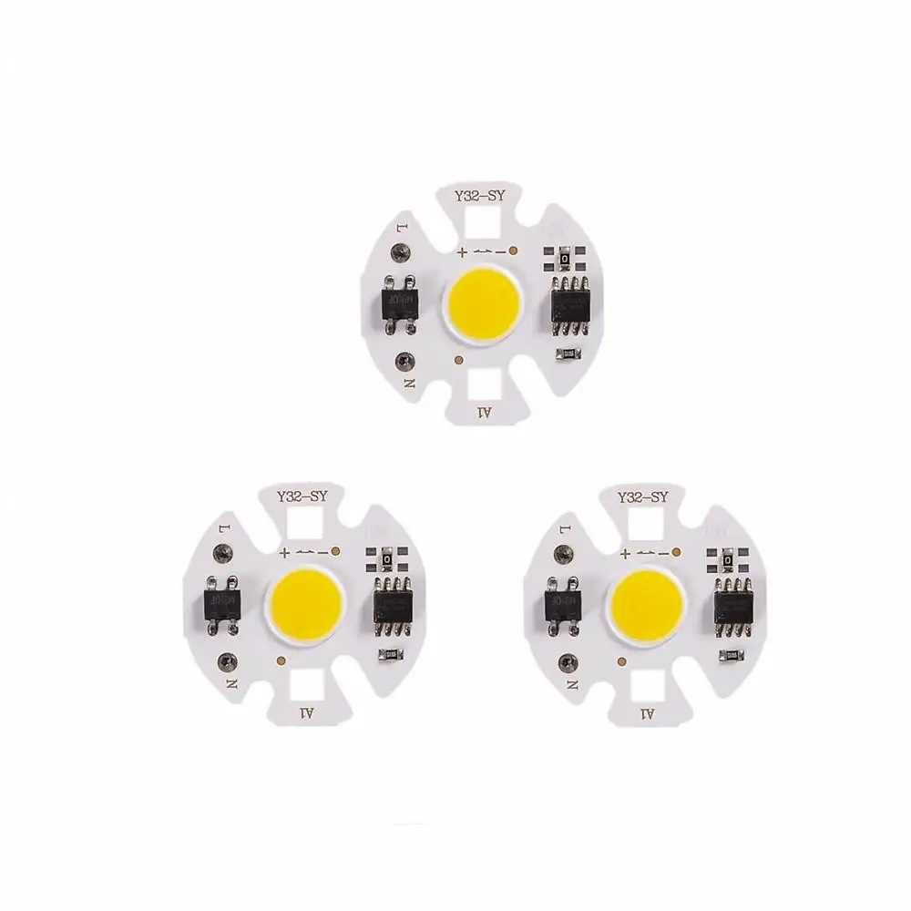 Cob Led Chip Lights Spotlights Lamp 220v Smart 3w 5w 7w 9w 10w 12w Lamp For Flood Light Rectangular No Need Driver Lampara