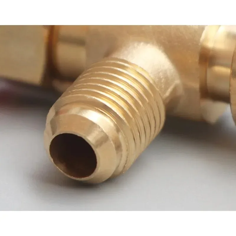 

1/4 "Защитный адаптер для ремонта кондиционера и фторид для предохранительного клапана жидкости R410A R22 Инструмент для кондиционера с хладагентом