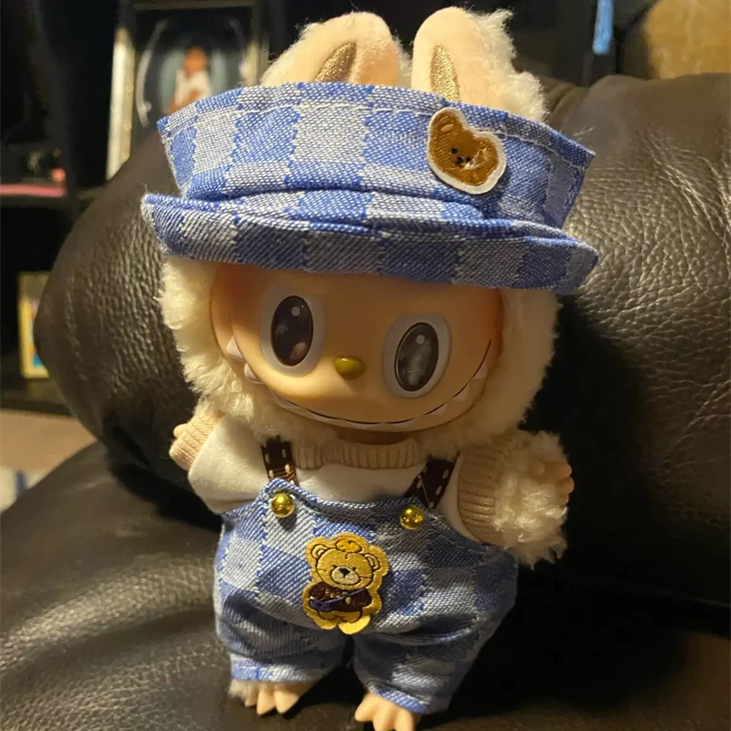 Vêtements de poupée pour labubu, ensemble de décoration, vêtements de travail de 17cm, accessoires décontractés, jouets mignons, cadeau d'anniversaire, nouvelle collection