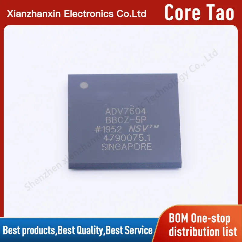 

1pcs/lot ADV7604BBCZ-5P ADV7604BBCZ ADV7604 BGA260 Linear video processor IC chip