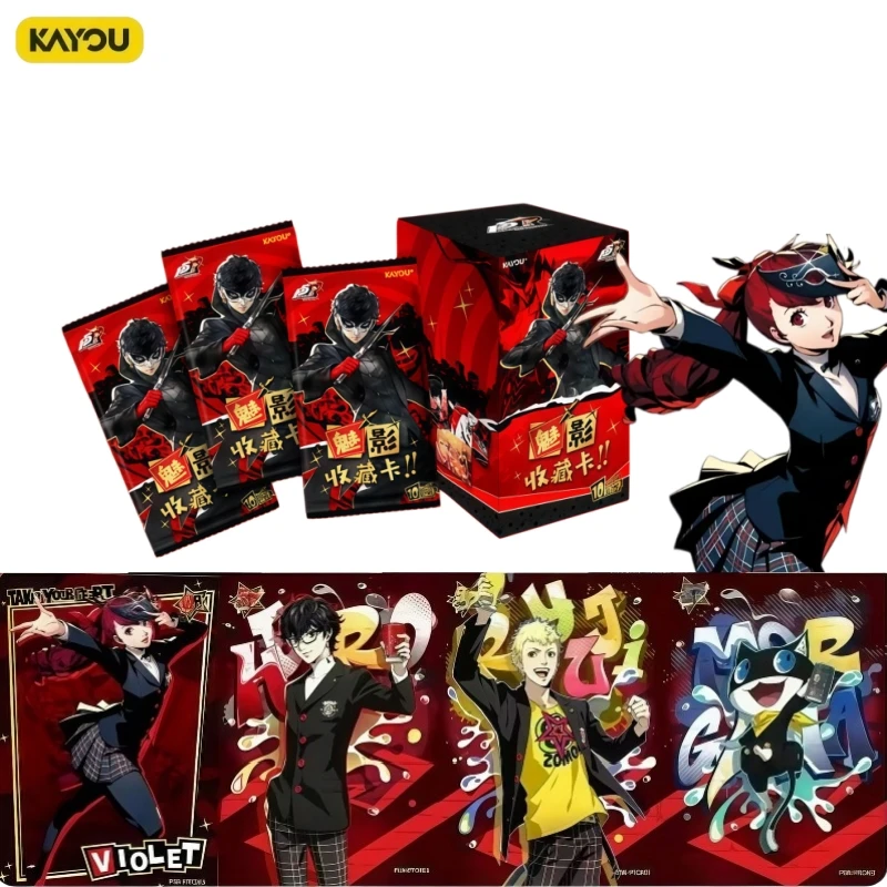 kayou-新ペルソナ-5-ファントムシリーズカード本物のゲームコミック周辺機器コレクションおもちゃカードホリデーギフトオリジナルボックス