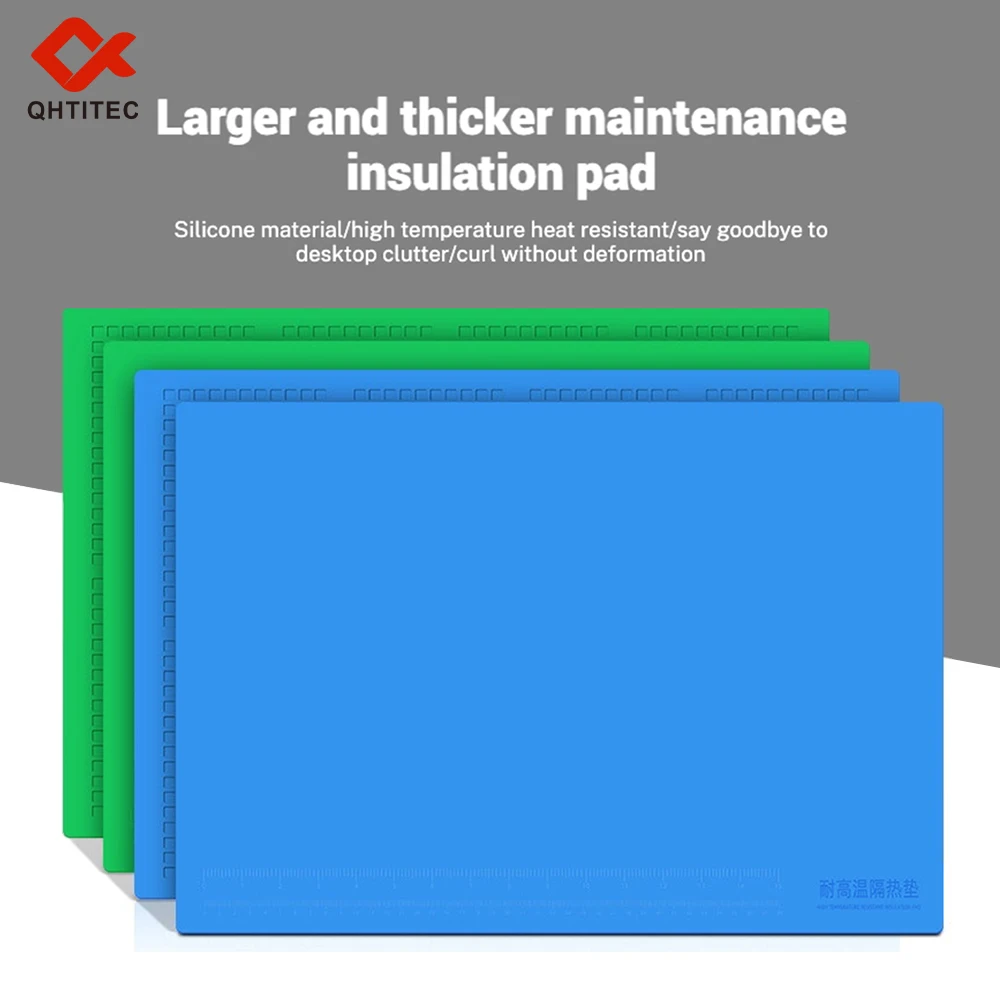 

ESD Теплоизоляционный паяльный рабочий коврик Силиконовая изоляционная прокладка Высокая термостойкость Сварочный рабочий коврик с магнитом