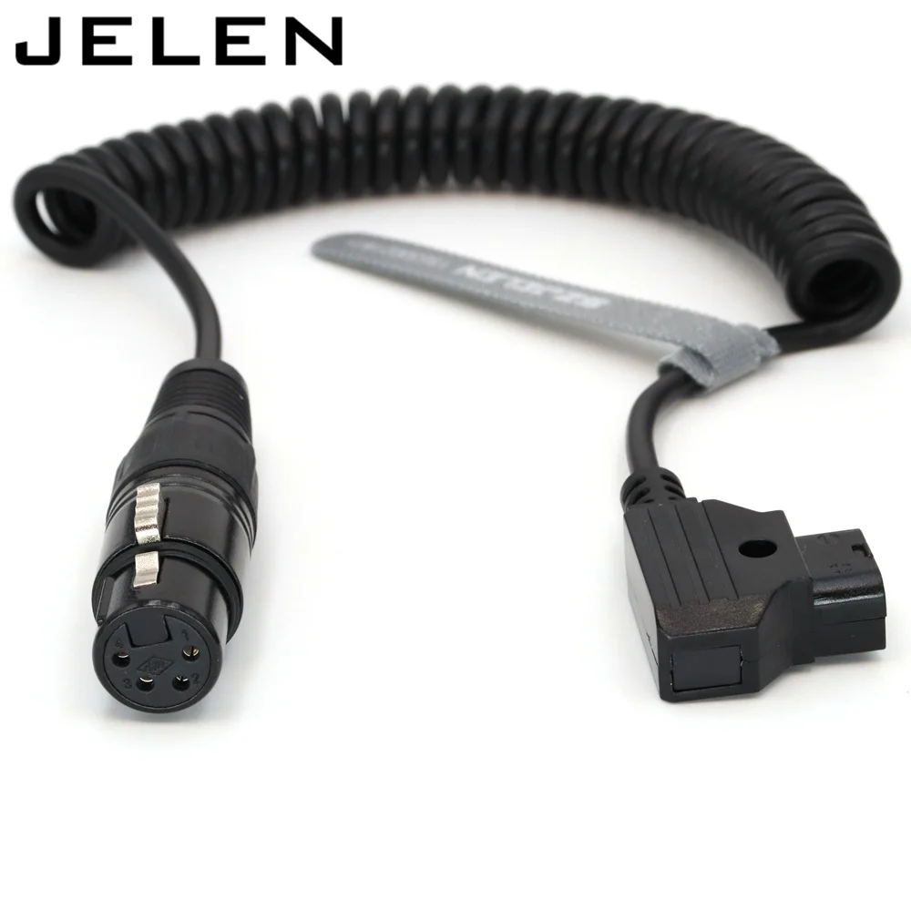 DTAP to XLR 4-pin Female Cable for Power Supply Battery Adapter