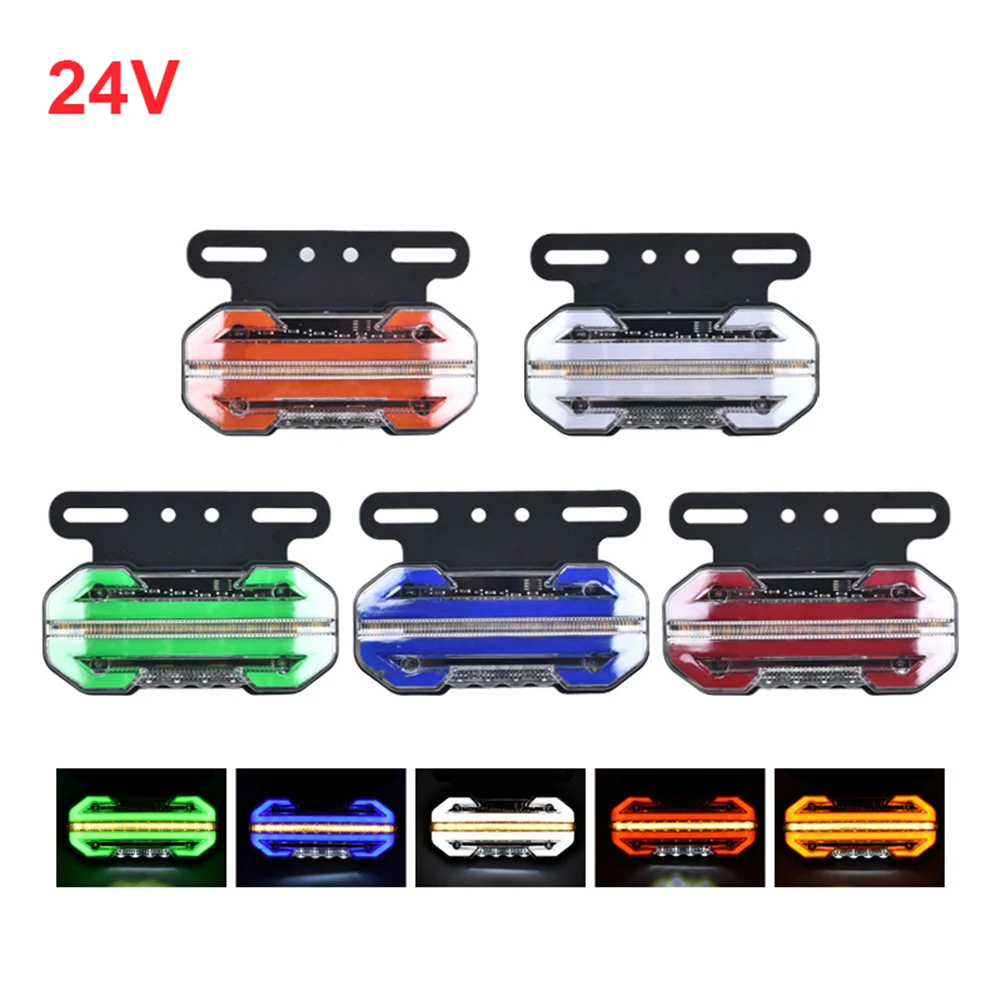 

Guided Flow Light 24V LED Side Lights Easy Installation Long-lasting Usage Robust Housing Super Bright Illumination