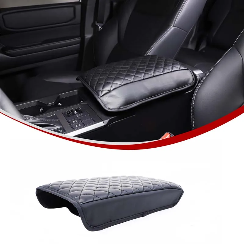 

For Toyota Land Cruiser Prado LC250 2024+ Car center console armrest box protective cover leather interior accessories