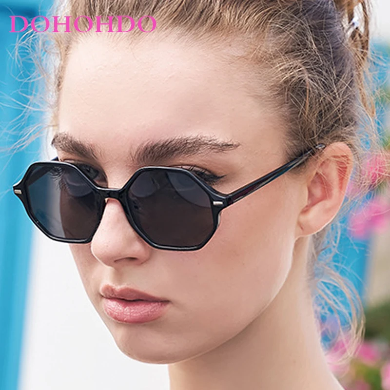 

New Luxury Classic Polygonal Rice Nail Women Sunglasses Retro Brand Designer Men Sunglass Outdoor Travel Shades Unisex UV400