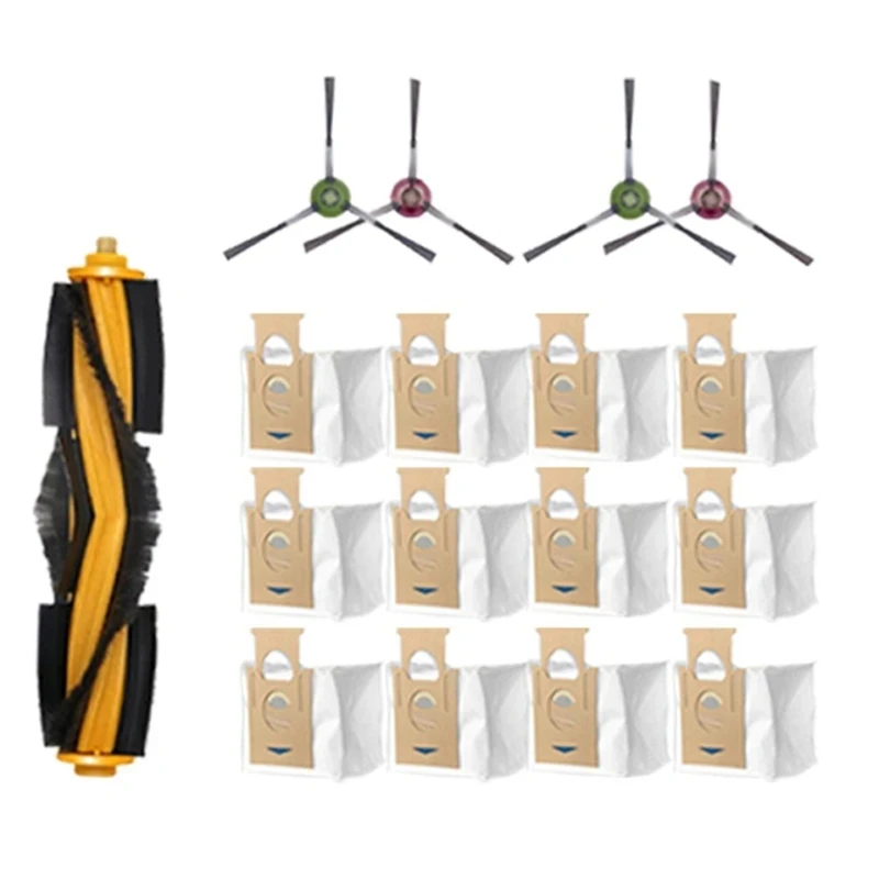 Для ECOVACS Deebot T9 AIVI T8 AIVI N8 Pro аксессуары для роботов-пылесосов мешок для пыли основная боковая щетка Для ECOVACS Deebot T9 AIVI T8 AIVI N8 Pro аксессуары для роботов-пылесосов мешок для пыли основная боковая щетка