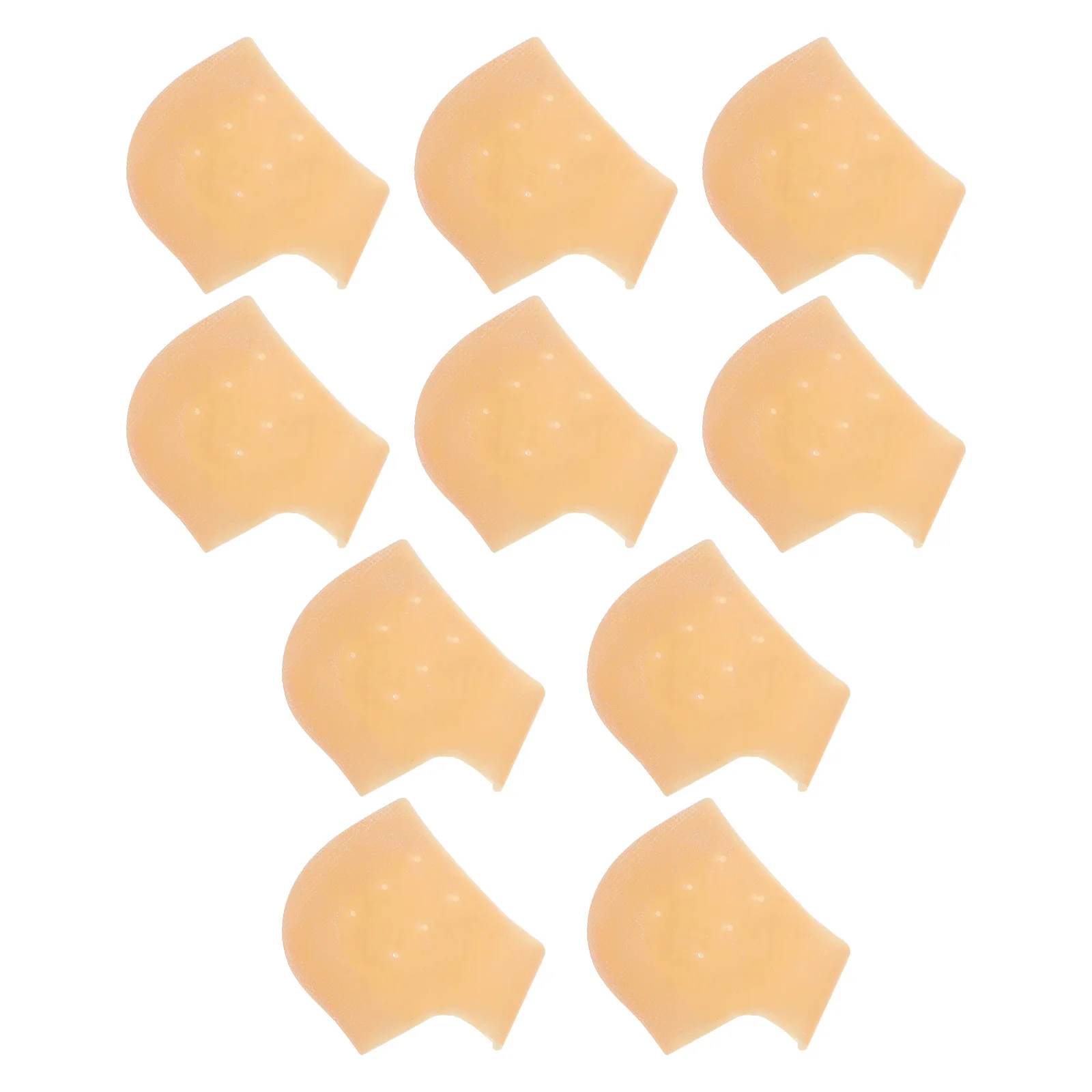 

5pcs Silicone Gel Heel Protector Foot Cushion Pad For Cracked Dry Feet Moisturizing Support Walking Running Standing Portable