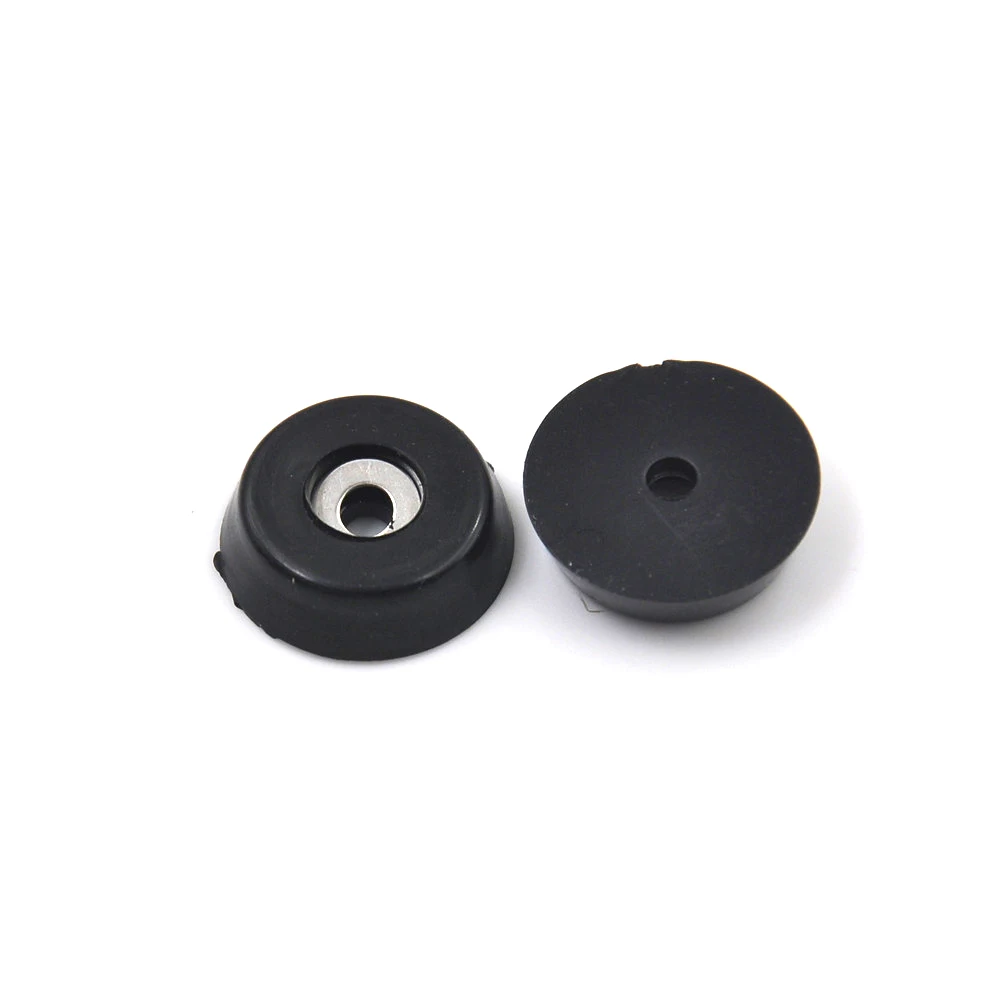 [HM] 20 قطعة من المطاط لطاولة المكتب وكرسي الأثاث ووسادة الساق وواقي الأرضية