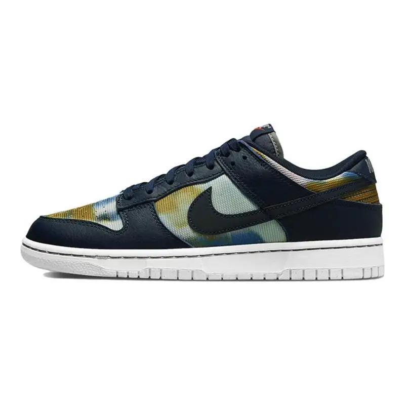 Nike-Tênis Low Dunk Graffiti, Baixo, Retro, PRM, DM0108-400