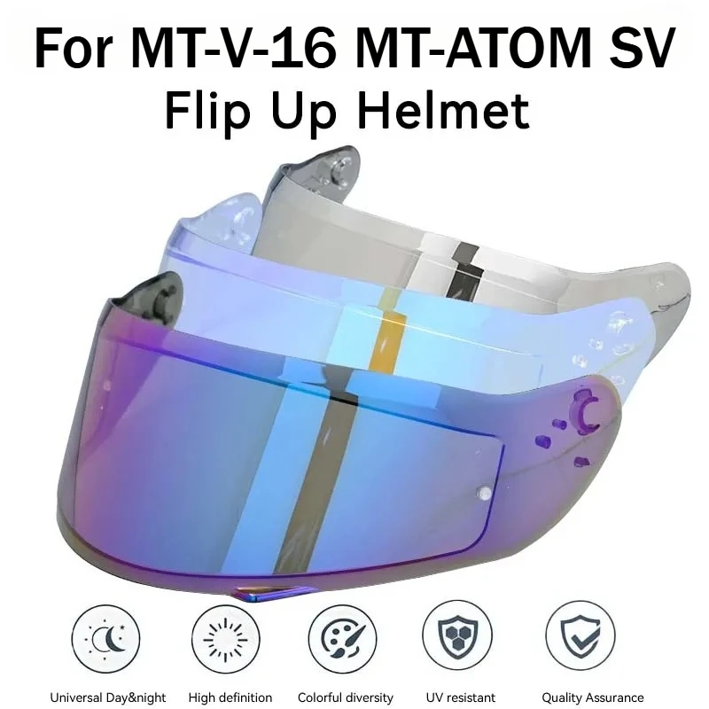 

Helmet Visor For MT-V-16 Helmet for MT ATOM SV Disposter Helmet Library Visor Lens